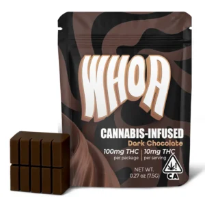 whoa dark chocolate bite (100mg)
