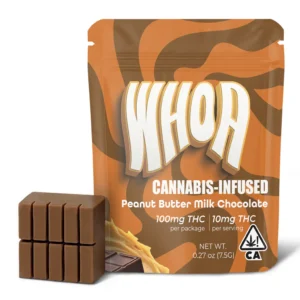 whoa peanut butter milk chocolate bite (100mg)