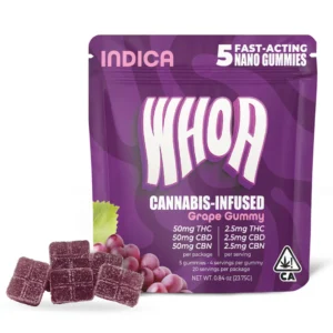 whoa edibles grape gummies 5 pack