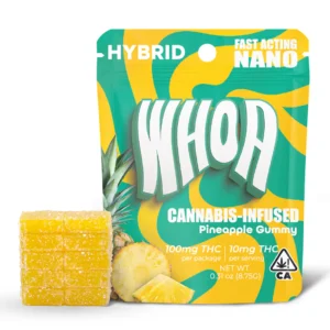 whoa pineapple gummy bite (100mg)