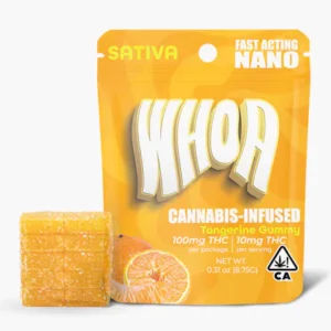 whoa tangerine gummy bite (100mg)