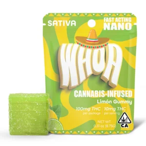 whoa limón gummy bite (100mg)