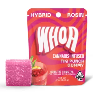 whoa rosin tiki punch gummy bite (100mg)