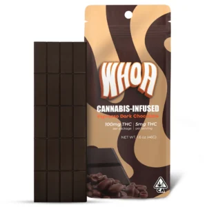 whoa dark chocolate espresso bar (100mg)