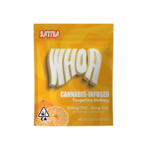 whoa edibles tangerine gummy | gummies | 5pk | 10mg/ea